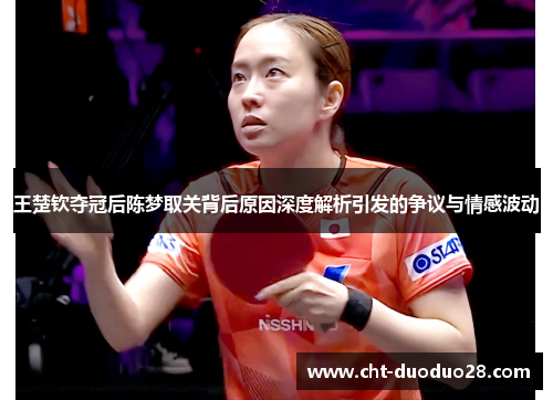 王楚钦夺冠后陈梦取关背后原因深度解析引发的争议与情感波动